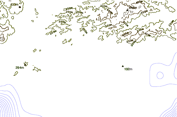 Costa alrededor de Les Bormettes