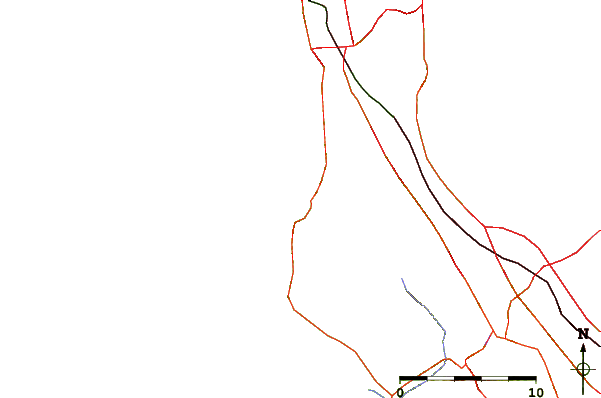 Carreteras y ríos cerca de Linda Mar
