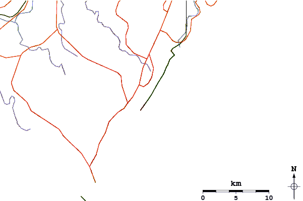 Carreteras y ríos cerca de Little Austi and Main Beach