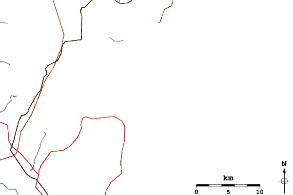 Carreteras y ríos cerca de Little Avalon