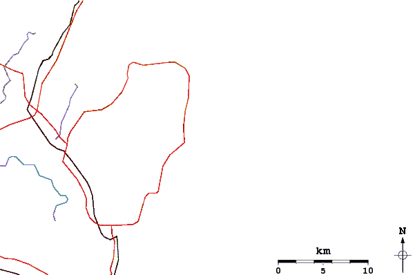 Carreteras y ríos cerca de Little Makaha