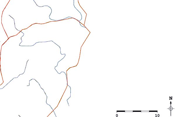Carreteras y ríos cerca de Loisell's