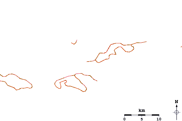 Carreteras y ríos cerca de Long Bay