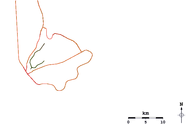 Carreteras y ríos cerca de Long Beach