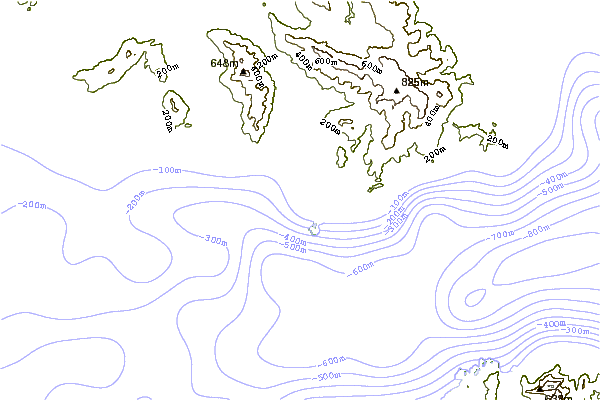 Costa alrededor de Los Lances