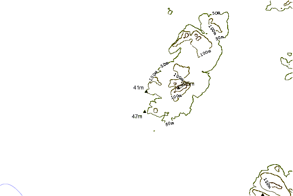 Costa alrededor de Lossit Bay (Islay)