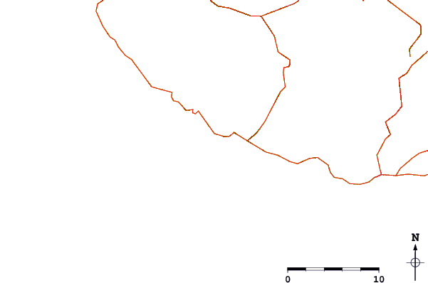 Carreteras y ríos cerca de Lugar De Baixo