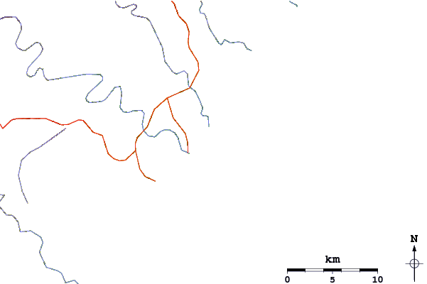Carreteras y ríos cerca de Mdumbe