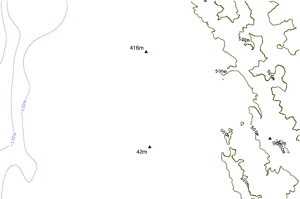 Costa alrededor de Moonstone Beach