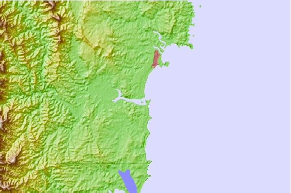 Surf spots cercanos a Moruya Breakwater