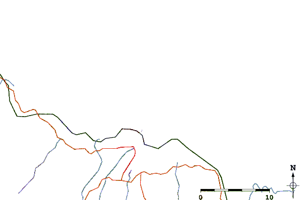 Carreteras y ríos cerca de Mount Maunganui