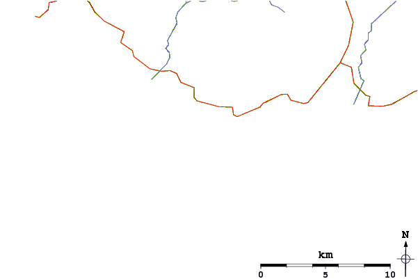 Carreteras y ríos cerca de Muckros