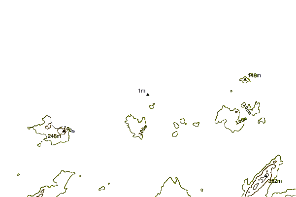 Costa alrededor de  Murder Hole Beach