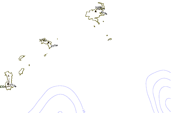 Costa alrededor de  Mylies Beach