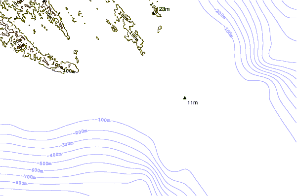 Costa alrededor de Nipussi (Nyang-Nyang)