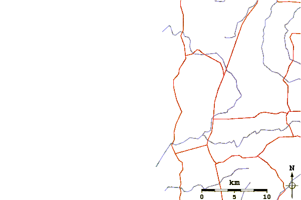 Carreteras y ríos cerca de Noises
