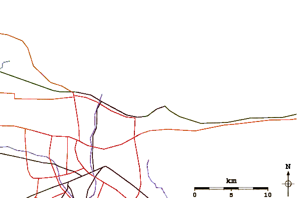 Carreteras y ríos cerca de Ontario Beach-Rochester