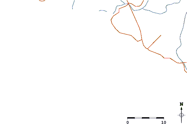 Carreteras y ríos cerca de Ouano Lefts