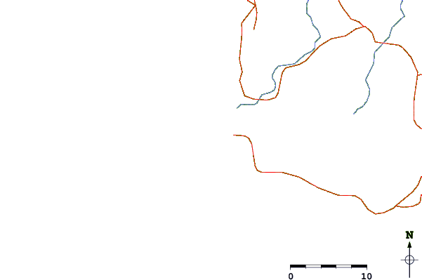 Carreteras y ríos cerca de Outer Cotton