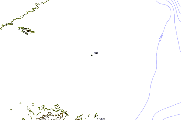 Costa alrededor de Pico de el Errizo