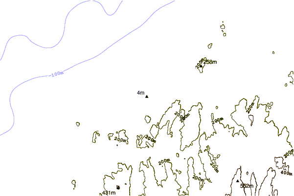 Costa alrededor de  Playa de Soesto