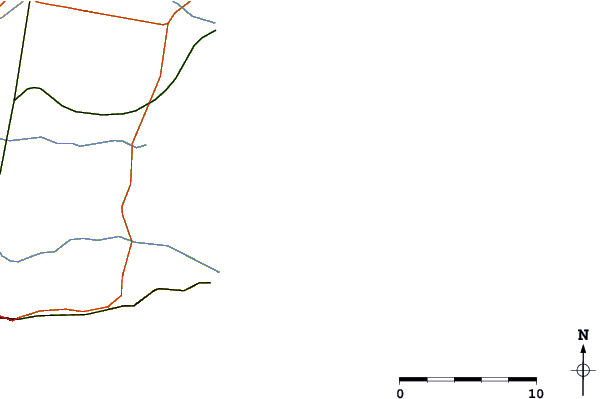 Carreteras y ríos cerca de Playa de Entremares