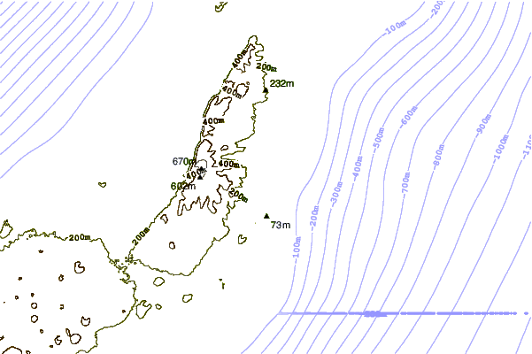 Costa alrededor de  Playa de la Garita