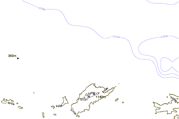 Costa alrededor de Playa de la Griega