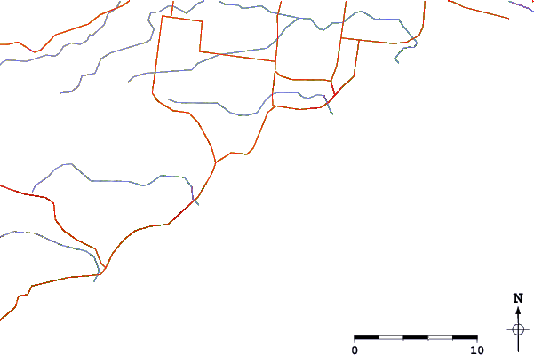 Carreteras y ríos cerca de Point Addis