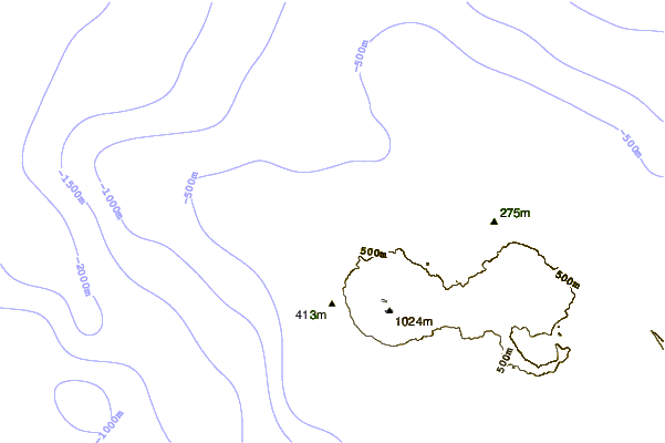 Costa alrededor de Terceira - Ponta do Queimado