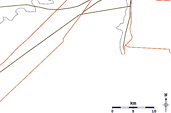 Carreteras y ríos cerca de Port Bruce