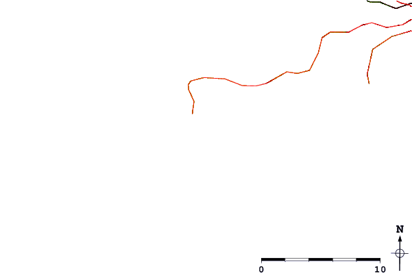 Carreteras y ríos cerca de Port Eynon Point