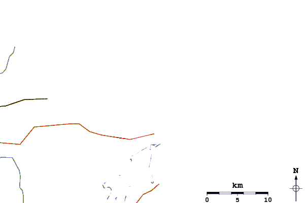 Carreteras y ríos cerca de Port Isabel