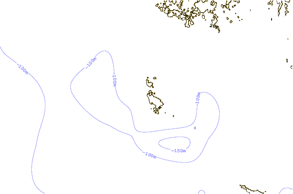 Costa alrededor de Port Rhu