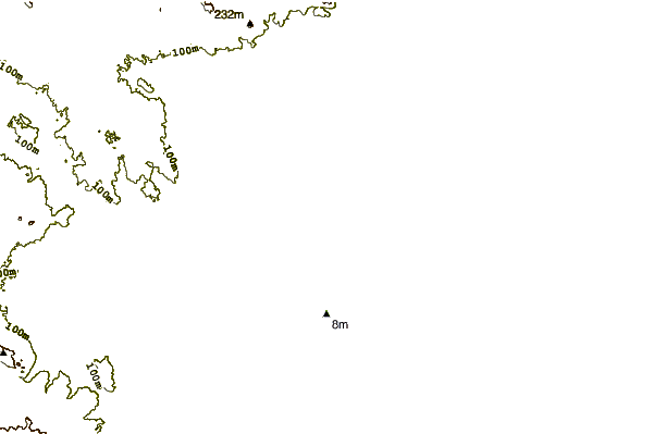 Costa alrededor de Port Saplaya