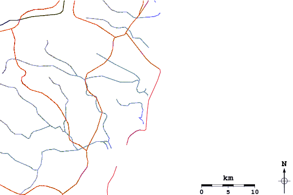 Carreteras y ríos cerca de Porto de Galinhas
