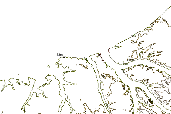 Costa alrededor de  Pourville