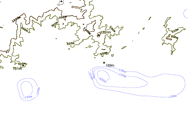 Costa alrededor de Praia Prumirim