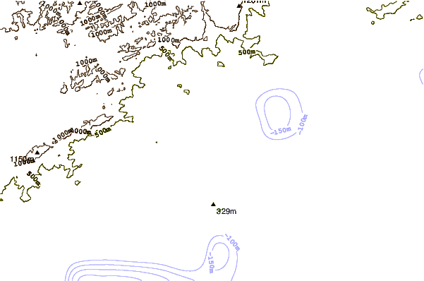 Costa alrededor de Praia Tenório