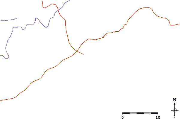 Carreteras y ríos cerca de Praia Tenório