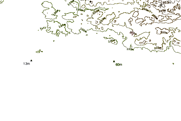 Costa alrededor de  Praia da Falésia