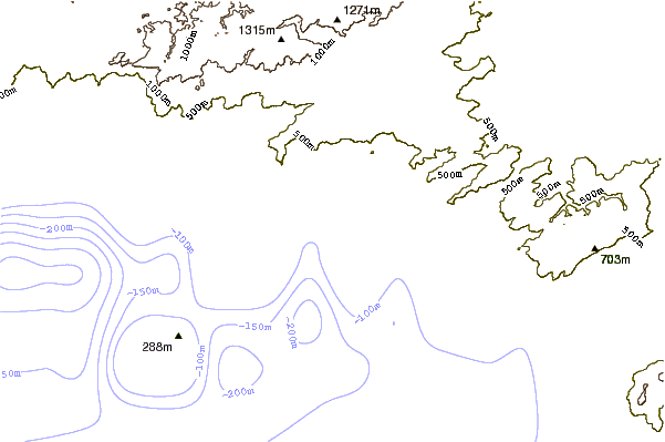 Costa alrededor de Praia da Baleia