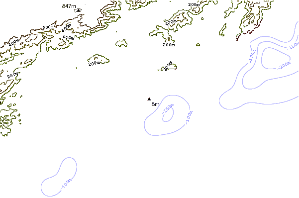 Costa alrededor de Praiao