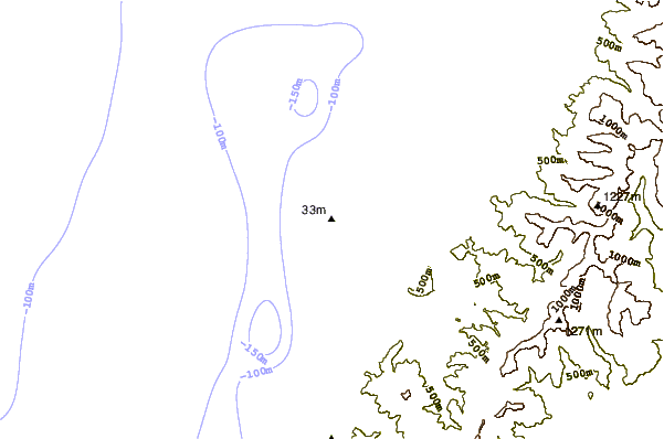 Costa alrededor de Punakaiki