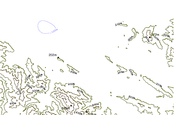 Costa alrededor de Punta Galea