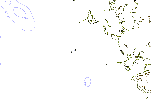 Costa alrededor de Punta Rosarito