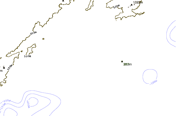 Costa alrededor de Quebra Mar