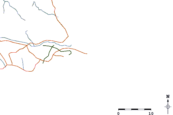 Carreteras y ríos cerca de The Ranch