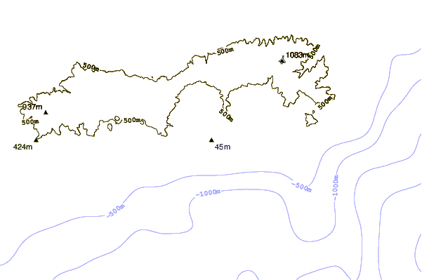 Costa alrededor de San Miguel - Ribeira Quente