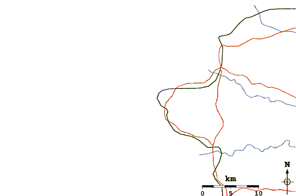 Carreteras y ríos cerca de Rincon (Indicators)